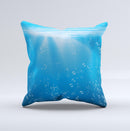 Under The Sea Ink-Fuzed Decorative Throw Pillow