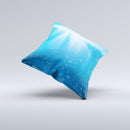 Under The Sea Ink-Fuzed Decorative Throw Pillow