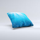 Under The Sea Ink-Fuzed Decorative Throw Pillow