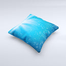 Under The Sea Ink-Fuzed Decorative Throw Pillow