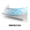 Unfocused Abstract Blue Rain - Premium Protective Decal Skin-Kit for the Apple Credit Card