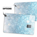 Unfocused Abstract Blue Rain - Premium Protective Decal Skin-Kit for the Apple Credit Card
