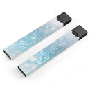 Unfocused Abstract Blue Rain - Premium Decal Protective Skin-Wrap Sticker compatible with the Juul Labs vaping device