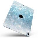 Unfocused Abstract Blue Rain - Full Body Skin Decal for the Apple iPad Pro 12.9", 11", 10.5", 9.7", Air or Mini (All Models Available)