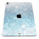 Unfocused Abstract Blue Rain - Full Body Skin Decal for the Apple iPad Pro 12.9", 11", 10.5", 9.7", Air or Mini (All Models Available)