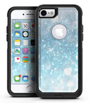 Unfocused Abstract Blue Rain - iPhone 7 or 7 Plus Commuter Case Skin Kit