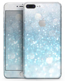 Unfocused Abstract Blue Rain - Skin-kit for the iPhone 8 or 8 Plus