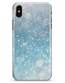 Unfocused Abstract Blue Rain - iPhone X Clipit Case