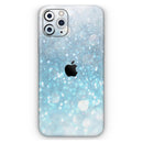 Unfocused Abstract Blue Rain - Protective Skin Wrap & Decal – Compatible with iPhone SE to iPhone 17 Pro Max (All Models)