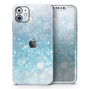 Unfocused Abstract Blue Rain - Protective Skin Wrap & Decal – Compatible with iPhone SE to iPhone 17 Pro Max (All Models)