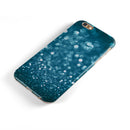 Unfocused Blue Glowing Orbs of Light iPhone 6/6s or 6/6s Plus 2-Piece Hybrid INK-Fuzed Case