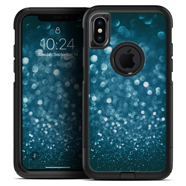 Unfocused Blue Glowing Orbs of Light - Skin Kit for the iPhone OtterBox Cases