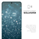 Unfocused Blue Glowing Orbs of Light - Skin-Kit for the Samsung Galaxy S-Series S20, S20 Plus, S20 Ultra , S10 & others (All Galaxy Devices Available)