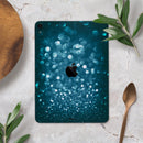 Unfocused Blue Glowing Orbs of Light - Full Body Skin Decal for the Apple iPad Pro 12.9", 11", 10.5", 9.7", Air or Mini (All Models Available)