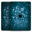 Unfocused Blue Glowing Orbs of Light - Full Body Skin Decal for the Apple iPad Pro 12.9", 11", 10.5", 9.7", Air or Mini (All Models Available)