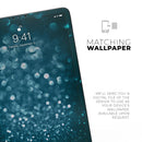 Unfocused Blue Glowing Orbs of Light - Full Body Skin Decal for the Apple iPad Pro 12.9", 11", 10.5", 9.7", Air or Mini (All Models Available)