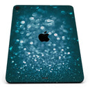 Unfocused Blue Glowing Orbs of Light - Full Body Skin Decal for the Apple iPad Pro 12.9", 11", 10.5", 9.7", Air or Mini (All Models Available)