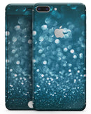 Unfocused Blue Glowing Orbs of Light - Skin-kit for the iPhone 8 or 8 Plus