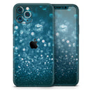 Unfocused Blue Glowing Orbs of Light - Protective Skin Wrap & Decal – Compatible with iPhone SE to iPhone 17 Pro Max (All Models)