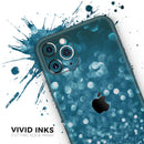 Unfocused Blue Glowing Orbs of Light - Protective Skin Wrap & Decal – Compatible with iPhone SE to iPhone 17 Pro Max (All Models)