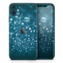 Unfocused Blue Glowing Orbs of Light - Protective Skin Wrap & Decal – Compatible with iPhone SE to iPhone 17 Pro Max (All Models)