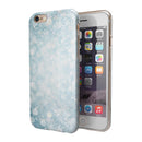Unfocused Blue Orb Lights iPhone 6/6s or 6/6s Plus 2-Piece Hybrid INK-Fuzed Case