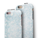 Unfocused Blue Orb Lights iPhone 6/6s or 6/6s Plus 2-Piece Hybrid INK-Fuzed Case