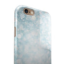 Unfocused Blue Orb Lights iPhone 6/6s or 6/6s Plus 2-Piece Hybrid INK-Fuzed Case