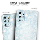 Unfocused Blue Orb Lights  - Skin-Kit for the Samsung Galaxy S-Series S20, S20 Plus, S20 Ultra , S10 & others (All Galaxy Devices Available)