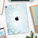 Unfocused Blue Orb Lights  - Full Body Skin Decal for the Apple iPad Pro 12.9", 11", 10.5", 9.7", Air or Mini (All Models Available)