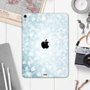 Unfocused Blue Orb Lights  - Full Body Skin Decal for the Apple iPad Pro 12.9", 11", 10.5", 9.7", Air or Mini (All Models Available)
