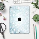 Unfocused Blue Orb Lights  - Full Body Skin Decal for the Apple iPad Pro 12.9", 11", 10.5", 9.7", Air or Mini (All Models Available)