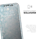 Unfocused Blue Orb Lights  - Protective Skin Wrap & Decal – Compatible with iPhone SE to iPhone 17 Pro Max (All Models)