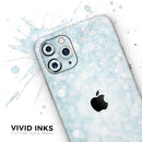 Unfocused Blue Orb Lights  - Protective Skin Wrap & Decal – Compatible with iPhone SE to iPhone 17 Pro Max (All Models)