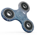 Unfocused Blue Orbs of Light Full-Body Fidget Spinner Skin-Kit