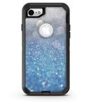Unfocused Blue Orbs of Light - iPhone 7 or 8 OtterBox Case & Skin Kits