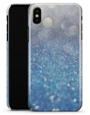Unfocused Blue Orbs of Light - iPhone X Clipit Case