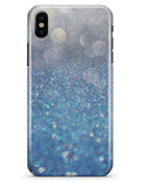 Unfocused Blue Orbs of Light - iPhone X Clipit Case