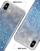 Unfocused Blue Orbs of Light - iPhone X Clipit Case