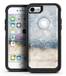 Unfocused Blue and Gold Sparkles - iPhone 7 or 7 Plus Commuter Case Skin Kit
