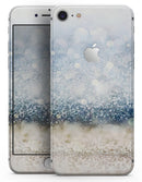 Unfocused Blue and Gold Sparkles - Skin-kit for the iPhone 8 or 8 Plus