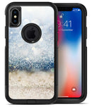 Unfocused Blue and Gold Sparkles - iPhone X OtterBox Case & Skin Kits