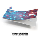Unfocused Blue and Red Orbs - Premium Protective Decal Skin-Kit for the Apple Credit Card