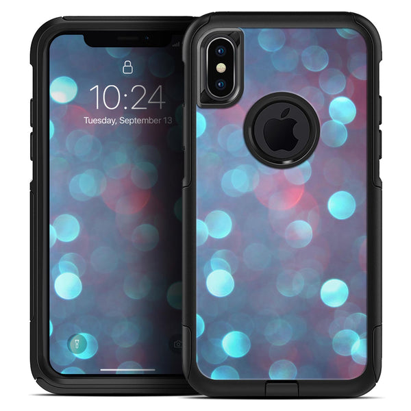Unfocused Blue and Red Orbs - Skin Kit for the iPhone OtterBox Cases