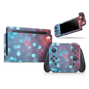 Unfocused Blue and Red Orbs // Skin Decal Wrap Kit for Nintendo Switch Console & Dock, Joy-Cons, Pro Controller, Lite, 3DS XL, 2DS XL, DSi, or Wii - Vinyl Skin Wrap for Nintendo Switch 2, OLED, Lite, Pro Controller, Wii & Classic Handhelds