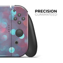 Unfocused Blue and Red Orbs // Skin Decal Wrap Kit for Nintendo Switch Console & Dock, Joy-Cons, Pro Controller, Lite, 3DS XL, 2DS XL, DSi, or Wii - Vinyl Skin Wrap for Nintendo Switch 2, OLED, Lite, Pro Controller, Wii & Classic Handhelds