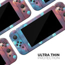 Unfocused Blue and Red Orbs // Skin Decal Wrap Kit for Nintendo Switch Console & Dock, Joy-Cons, Pro Controller, Lite, 3DS XL, 2DS XL, DSi, or Wii - Vinyl Skin Wrap for Nintendo Switch 2, OLED, Lite, Pro Controller, Wii & Classic Handhelds