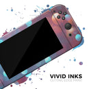 Unfocused Blue and Red Orbs // Skin Decal Wrap Kit for Nintendo Switch Console & Dock, Joy-Cons, Pro Controller, Lite, 3DS XL, 2DS XL, DSi, or Wii - Vinyl Skin Wrap for Nintendo Switch 2, OLED, Lite, Pro Controller, Wii & Classic Handhelds