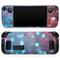 Unfocused Blue and Red Orbs // Full Body Skin Decal Wrap Kit for the Steam Deck handheld gaming computer