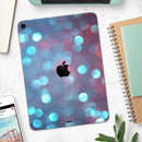 Unfocused Blue and Red Orbs - Full Body Skin Decal for the Apple iPad Pro 12.9", 11", 10.5", 9.7", Air or Mini (All Models Available)